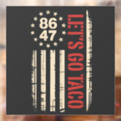 タコトランプは必ず鶏を追い出そう ウィンドウサイン (シート2)