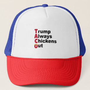 タコトランプは必ず鶏を追い出そう キャップ