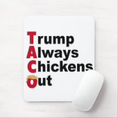 タコトランプは必ず鶏を追い出そう マウスパッド (マウス)