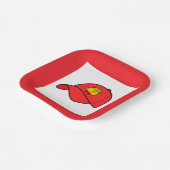 タコトランプパーティープレート ペーパープレート (傾斜あり)