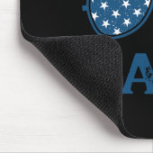 タコトランプ2025レトロおもしろいサングルズレッツタコ マウスパッド (コーナー)