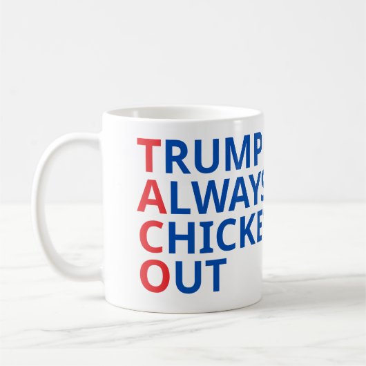 タコトランプ コーヒーマグカップ (左)