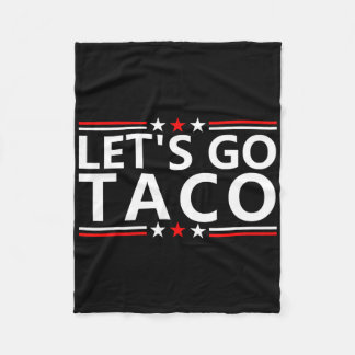 タコトランプTシャツ トランプは常に臆病者シャツ フリースブランケット