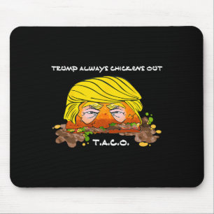 タコトレードチキンT.a.c.oトランプ常に鶏O マウスパッド