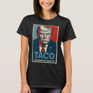 タコトレードパロディーグラフィックドニーTaco Mem Tシャツ