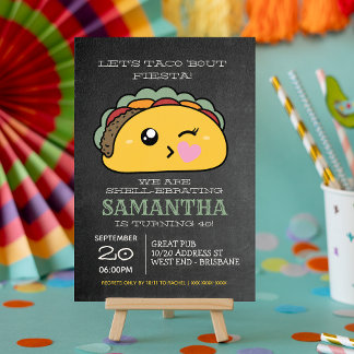 タコナイトパーティー 招待状