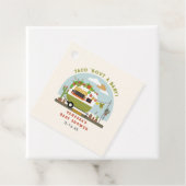 タコニュートラルベビーグリーンベイビーシャワー フェイバータグ (インサイチュ)