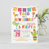 タコバウトアアニューアドレス引っ越し祝いパーティー招待状W 招待状 (スタンド正面)