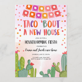 タコバウトアニューハウス引っ越し祝いパーティーパーティーフィエスタ 招待状