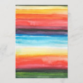 タコバウトベビー男女兼用フローラカクティシャワー 招待状 (裏面)