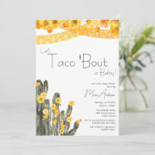 タコバウトベビー男女兼用フローラカクティシャワー 招待状 (スタンド正面)