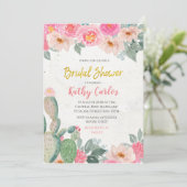 タコバウトラブフィエスタブライダルシャワー招待 招待状 (スタンド正面)