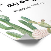 タコバットアザベビーボホベイビーシャワー ポスター (角)