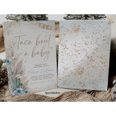 タコバニーシャワー招待状ボホボーイ 招待状