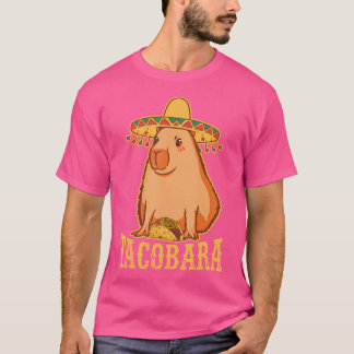 タコバラカピバラ Tシャツ