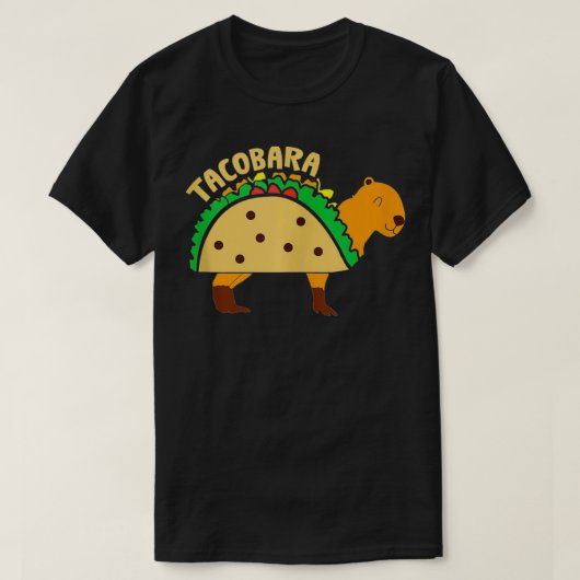 タコバラタコカピバラ Tシャツ (デザイン正面)