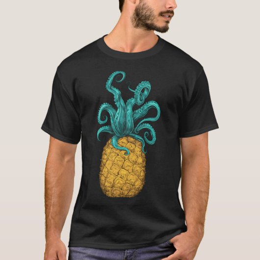 タコパイナップル Tシャツ (正面)