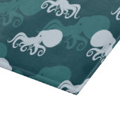 タコパターンの列 カッティングボード (角)