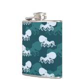 タコパターンの列 フラスク (左)