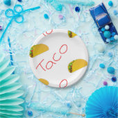 タコパターンオン ペーパープレート (パーティー)