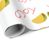 タコパターンオン ラッピングペーパー (ロールコーナー)