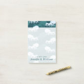 タコパターン|の列はあなたの名前を加えます ポストイット (デスク上)