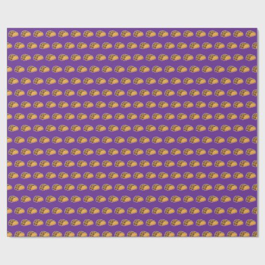 タコパターン ラッピングペーパー (フラット)