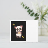 タコパンダかわいおもしろいはがき ポストカード (スタンド正面)