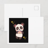 タコパンダかわいおもしろいはがき ポストカード (正面/裏面)