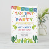 タコパーティの招待状 招待状 (スタンド正面)