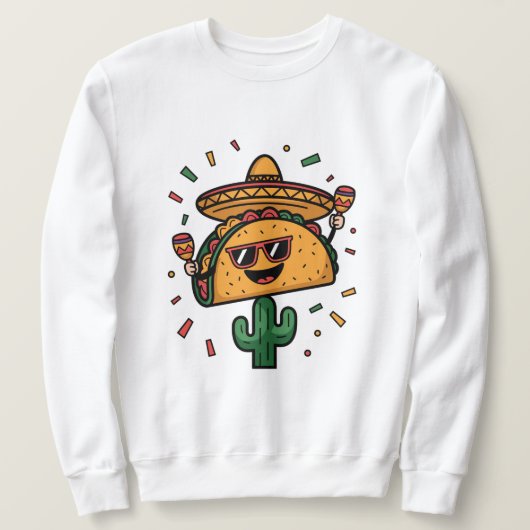 タコパーティーだ！ スウェットシャツ (デザイン正面)
