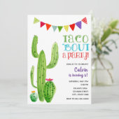 タコパーティーだ!誕生日招待状 招待状 (スタンド正面)