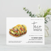 タコパーティー任意の大事な行事パーティータコナイトパーティー 招待状 (スタンド正面)
