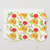 タコパーティー誕生日どんな年齢も 招待状 (裏面)