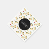 タコパーティー誕生日 スタンダードカクテルナプキン (角)