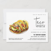 タコパーティー いつでもパーティー タコナイトパーティー 招待状 (正面)
