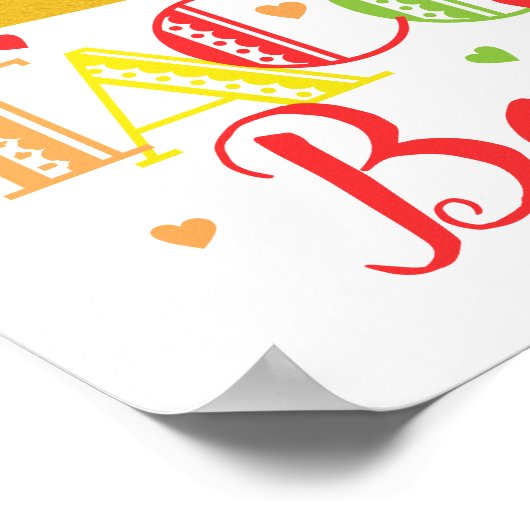 タコパ メキシカンフィエスタエンゲージメントシャワーパーティー ポスター (角)