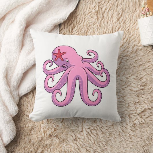 タコヒトデ クッション (ブランケット)