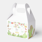 タコビュート'おもしろいフィエスタメキシコ子供の誕生日 フェイバーボックス (裏面サイド)