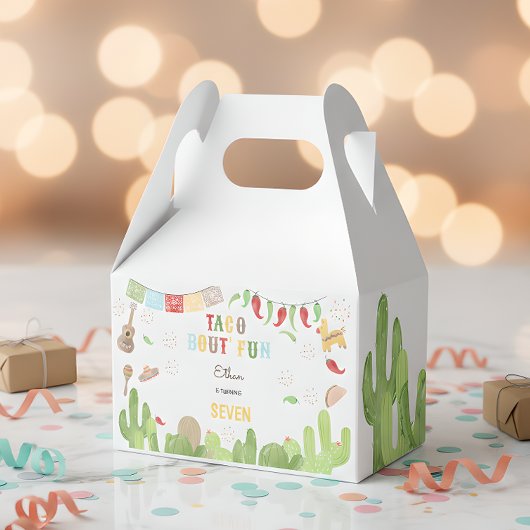 タコビュート'おもしろいフィエスタメキシコ子供の誕生日 フェイバーボックス