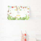 タコビュート'おもしろいフィエスタメキシコ子供の誕生日 横断幕 (インサイチュ)