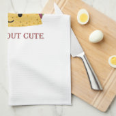 タコビュートカワイイかわいいタコ キッチンタオル (四つ折り)