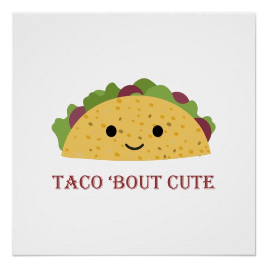 タコビュートカワイイかわいいタコ ポスター (正面)