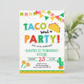 タコビュートザパーティーボーイフェスタ誕生日 招待状 (スタンド正面)