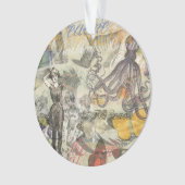 タコビーチアンティークコースタルパンク オーナメント (正面)