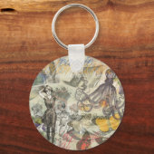 タコビーチアンティークコースタルパンク キーホルダー (正面)