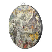 タコビーチアンティークコースタルパンク ダーツボード (正面右)