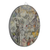 タコビーチアンティークコースタルパンク ダーツボード (正面左)