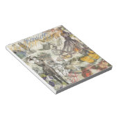 タコビーチアンティークコースタルパンク ノートパッド (アングル)