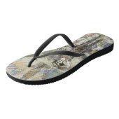 タコビーチアンティークコースタルパンク ビーチサンダル (アングル)